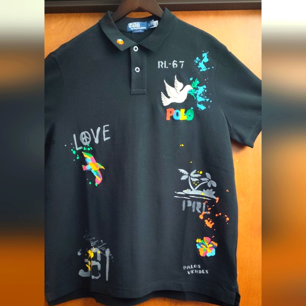 Ralph Lauren Peace Love Polo NWT